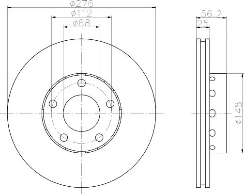 Disc frana