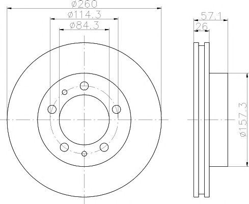 Disc frana