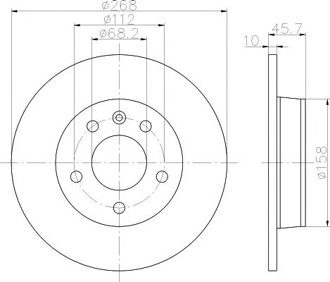 Disc frana VW SHARAN