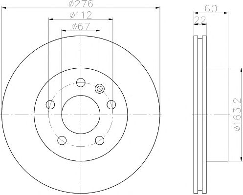 Disc frana