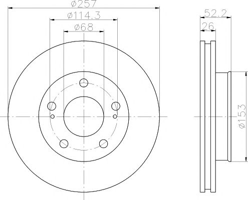 Disc frana