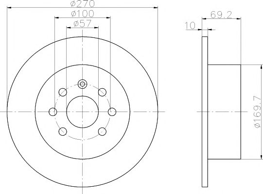 Disc frana