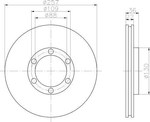 Disc frana