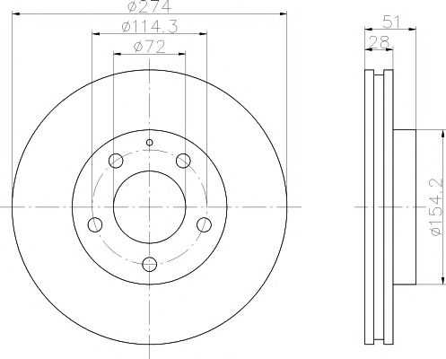 Disc frana