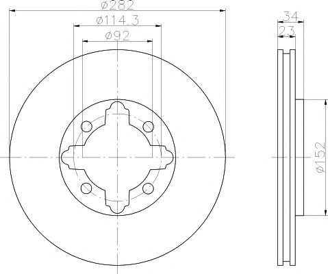 Disc frana