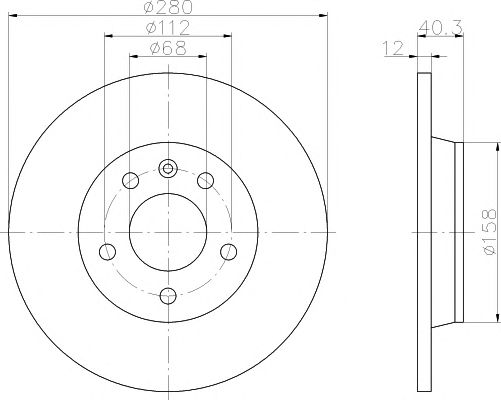 Disc frana