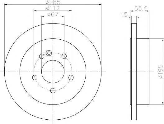 Disc frana