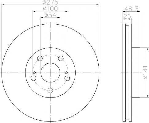 Disc frana