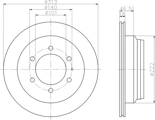 Disc frana