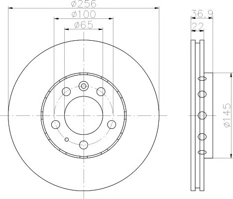 Disc frana