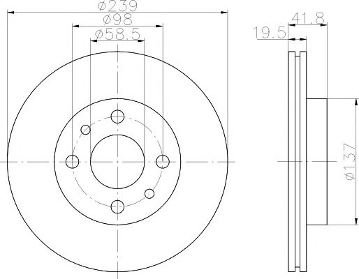 Disc frana