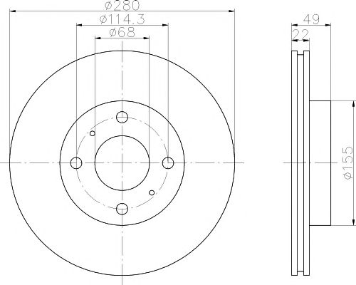 Disc frana