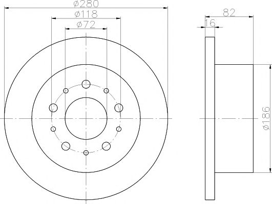 Disc frana