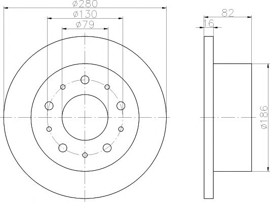 Disc frana CITROEN JUMPER/BOXER 06-