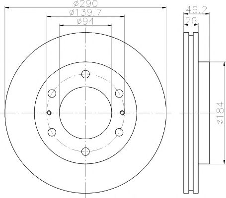 Disc frana