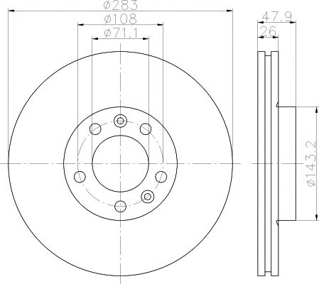 Disc frana