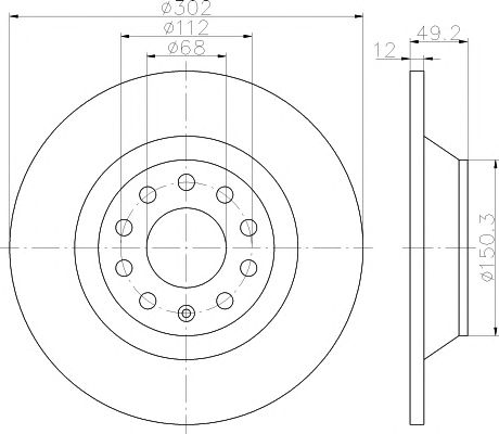 Disc frana