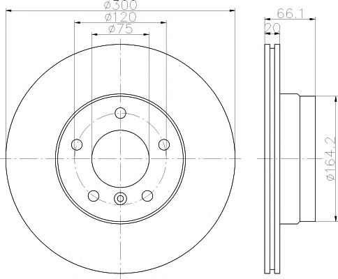 Disc frana BMW E87/E90 04-