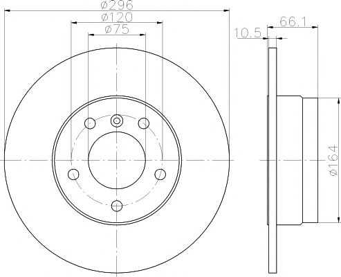 Disc frana BMW E87/E90