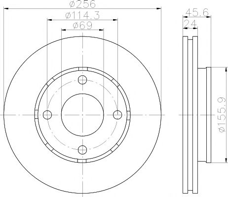 Disc frana