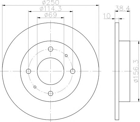 Disc frana