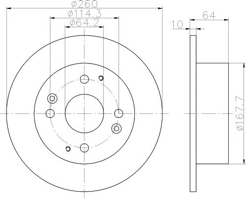 Disc frana