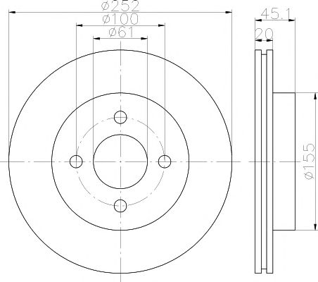 Disc frana