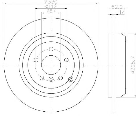 Disc frana