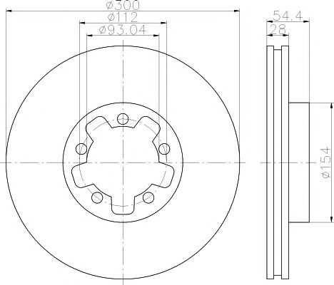 Disc frana