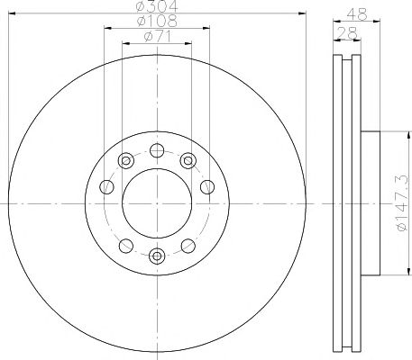 Disc frana