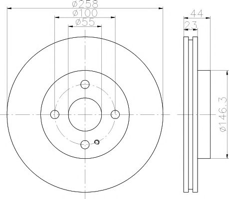 Disc frana