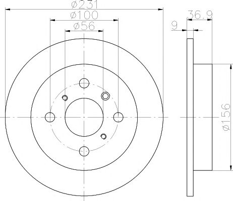 Disc frana