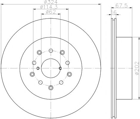 Disc frana