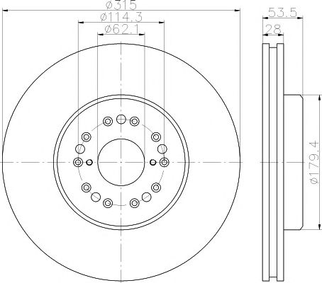 Disc frana