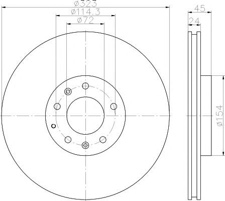 Disc frana