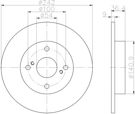 Disc frana