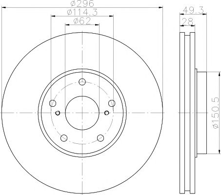 Disc frana