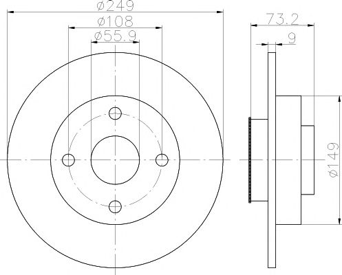 Disc frana