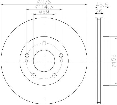 Disc frana