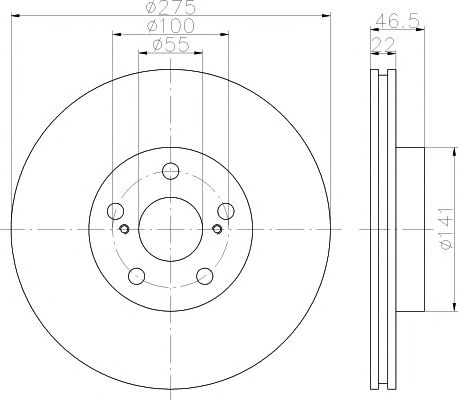 Disc frana