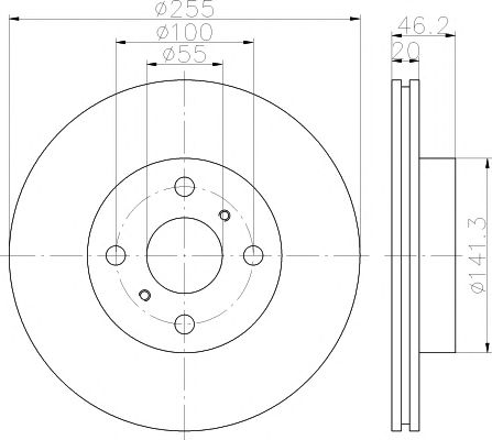 Disc frana