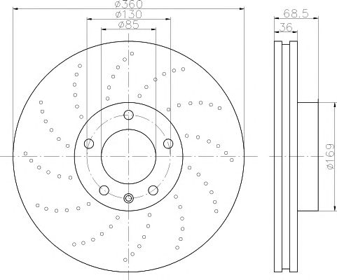 Disc frana