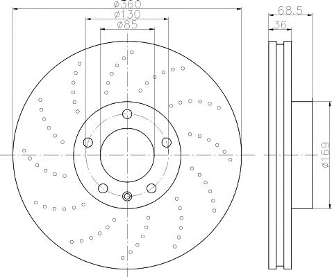 Disc frana