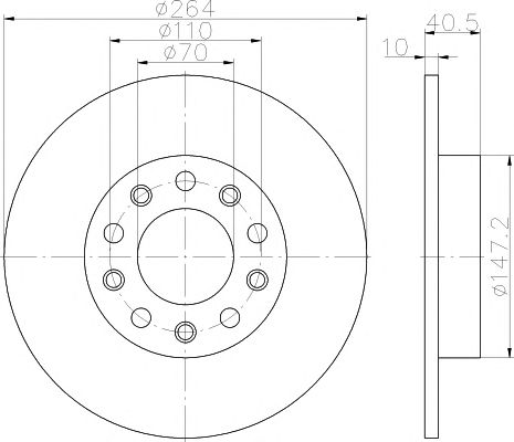 Disc frana