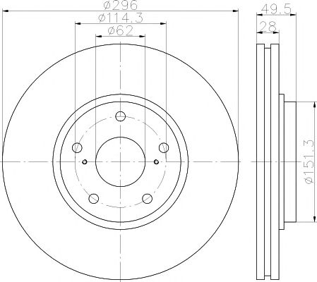 Disc frana