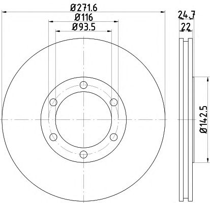 Disc frana