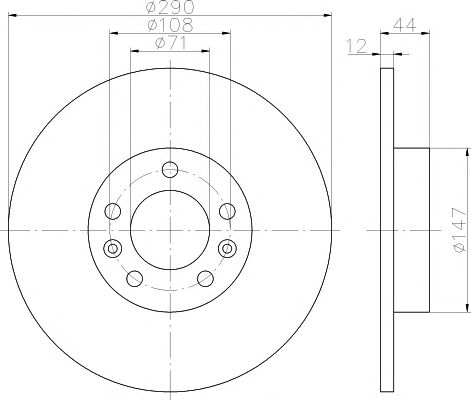 Disc frana