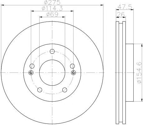 Disc frana