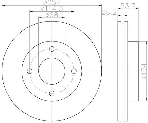 Disc frana