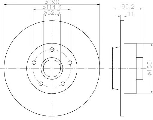 Disc frana